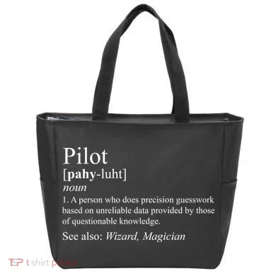 Pilot Definition Tote Bag