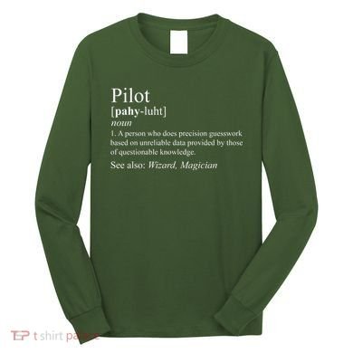 Pilot Definition Long Sleeve Shirt