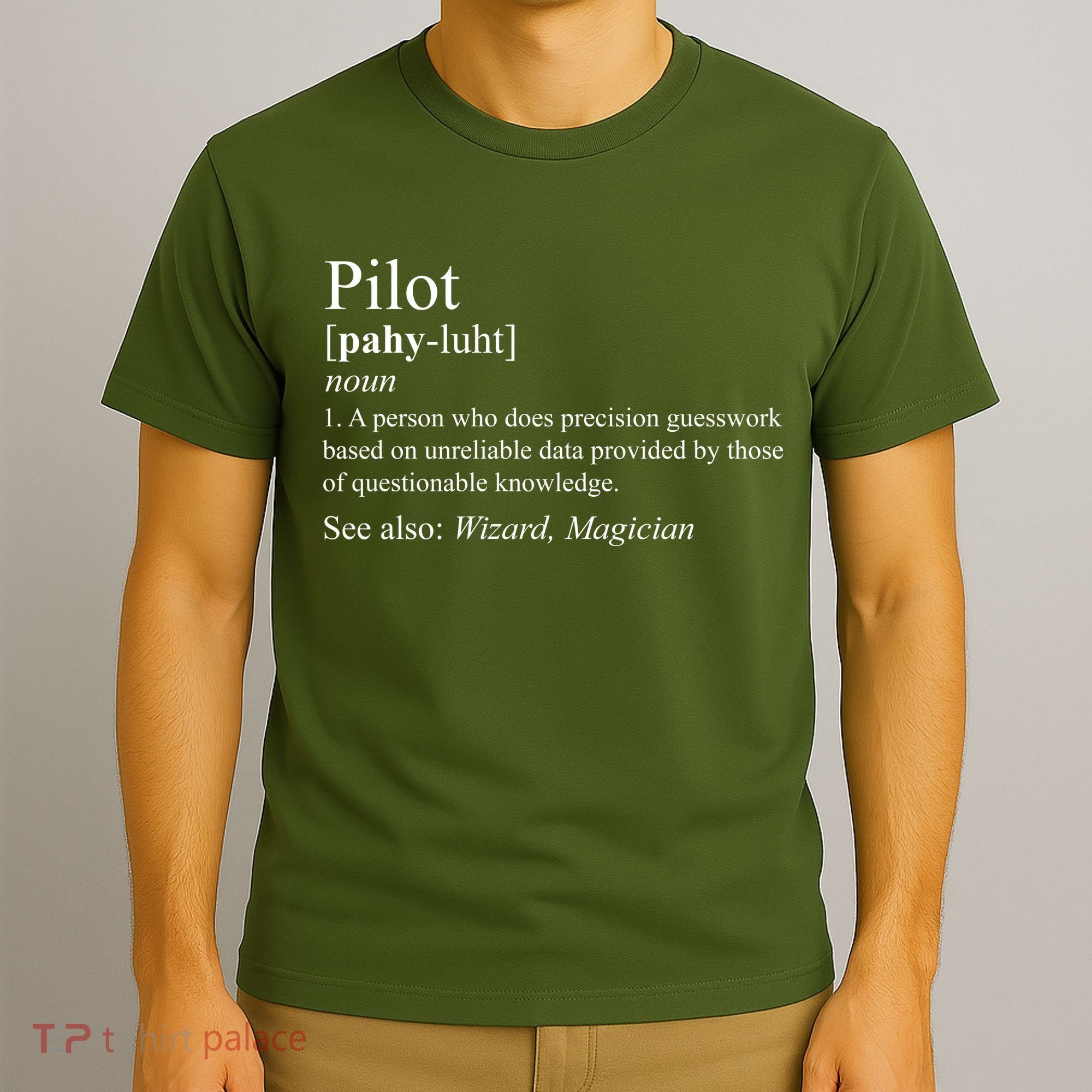 Pilot Definition T-Shirt