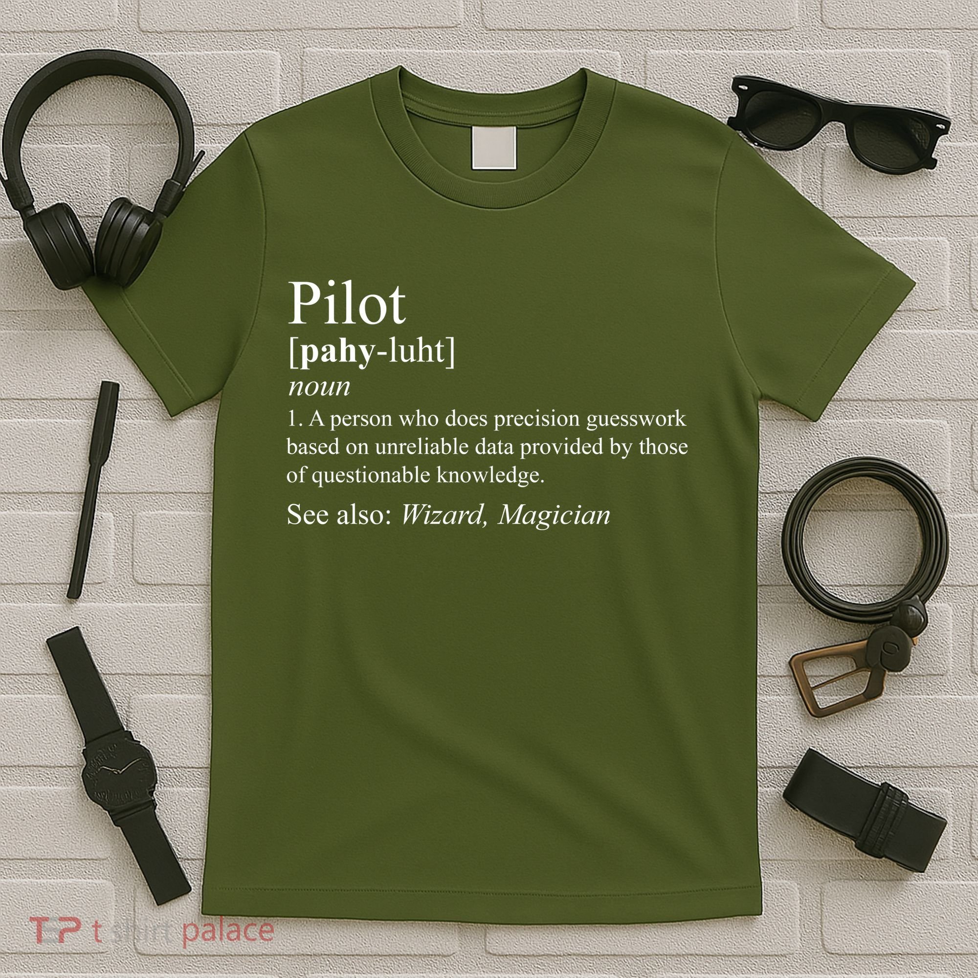 Pilot Definition T-Shirt