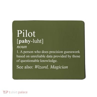 Pilot Definition Mousepad