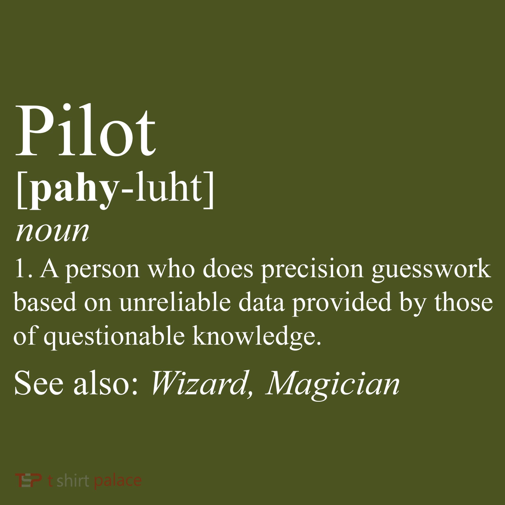 Pilot Definition Mousepad