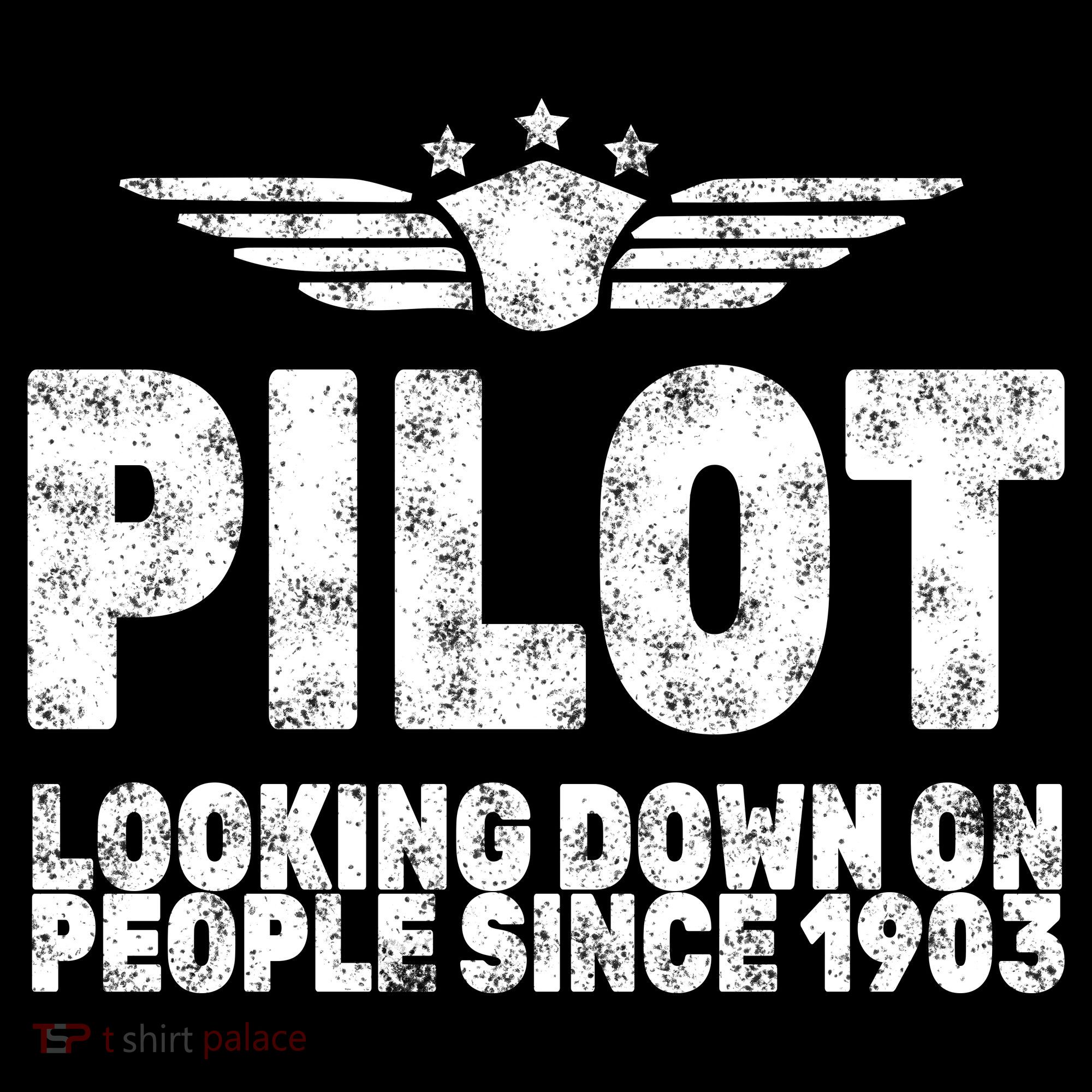 Pilot Looking Down On People Since 1903 Backpack