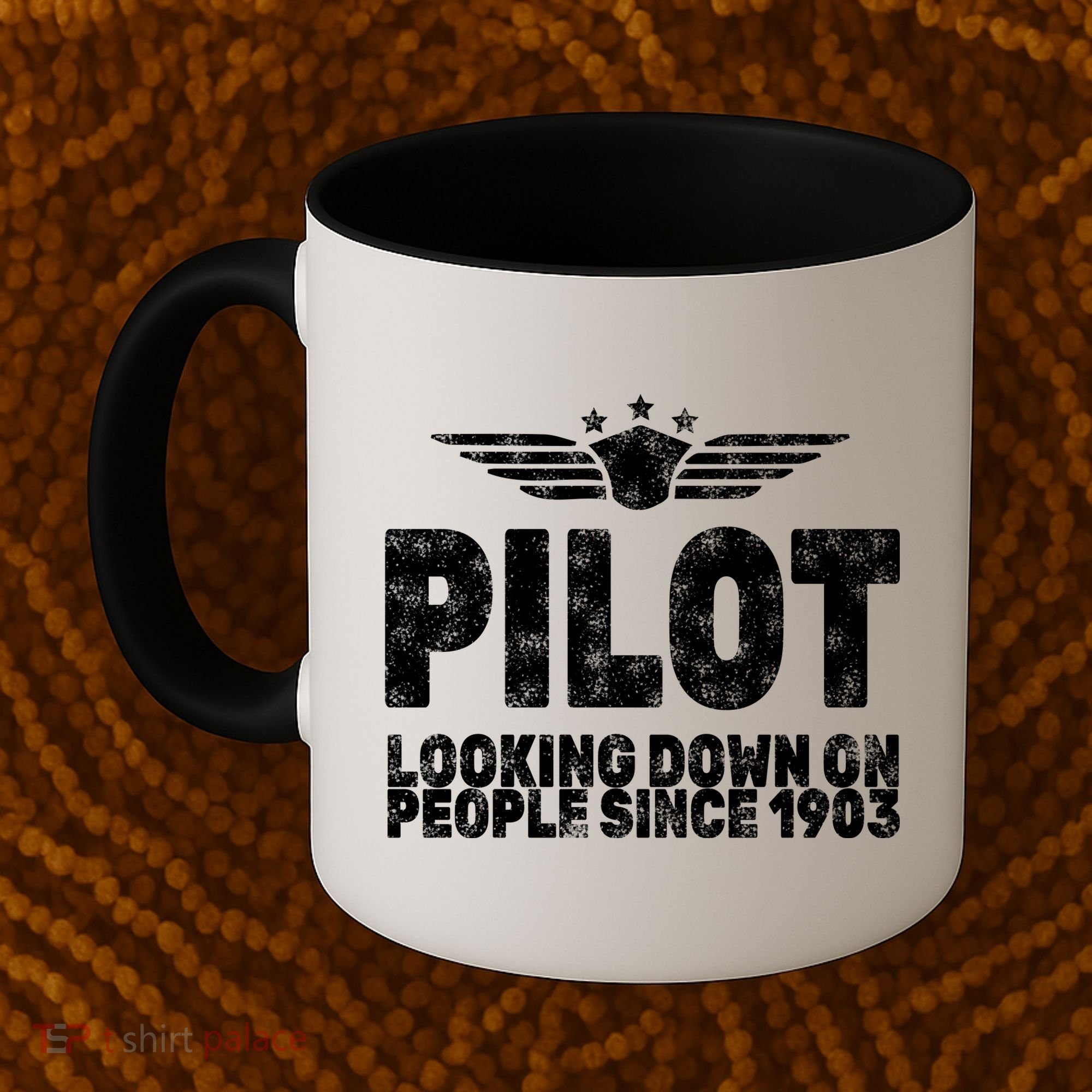 Pilot Looking Down On People Since 1903 Coffee Mug