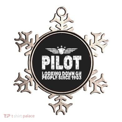 Pilot Looking Down On People Since 1903 Ornament