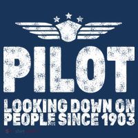 Pilot Looking Down On People Since 1903 Hat thumb 2
