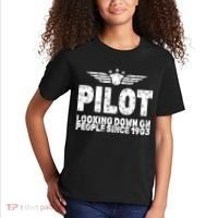 Pilot Looking Down On People Since 1903 Kids T-Shirt thumb 2