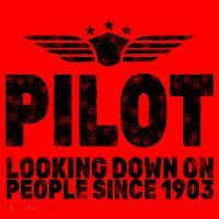 Pilot Looking Down On People Since 1903 Santa Hat thumb 1