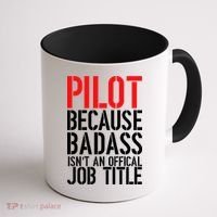 Pilot Official Job Title Coffee Mug thumb 1