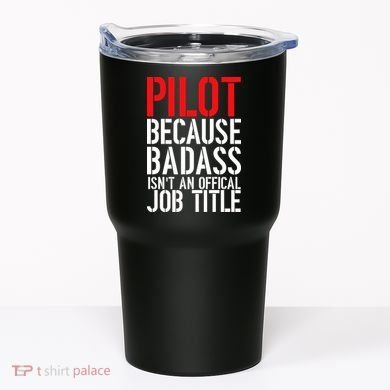 Pilot Official Job Title Tumbler