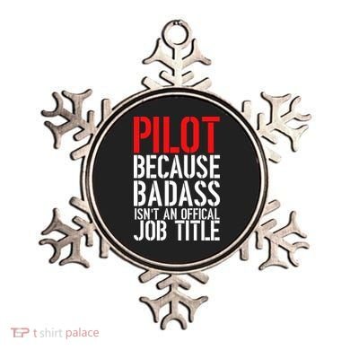 Pilot Official Job Title Ornament