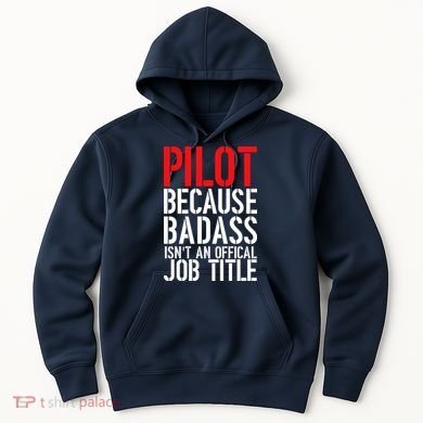 Pilot Official Job Title Hoodie