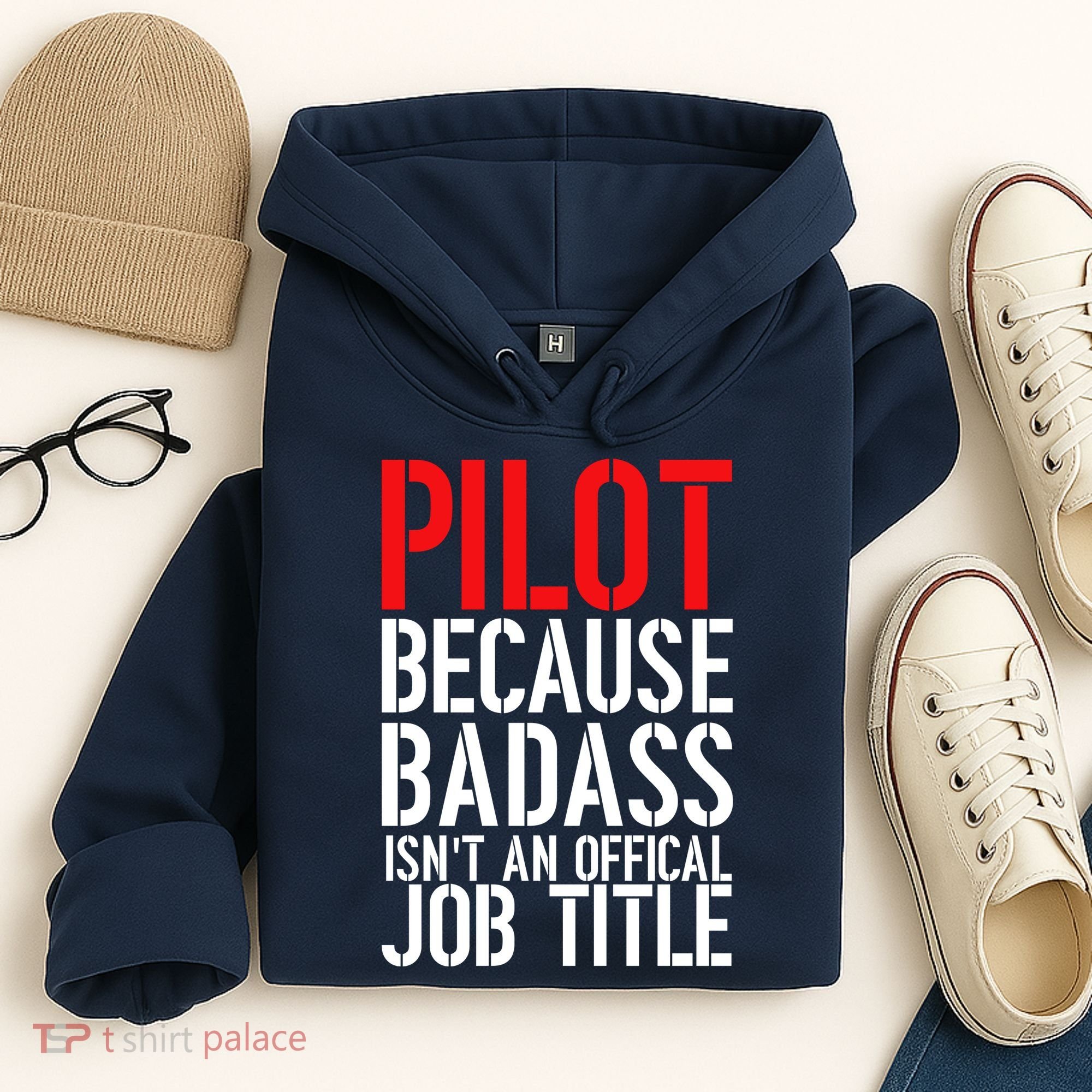 Pilot Official Job Title Hoodie