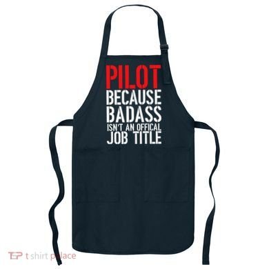 Pilot Official Job Title Apron