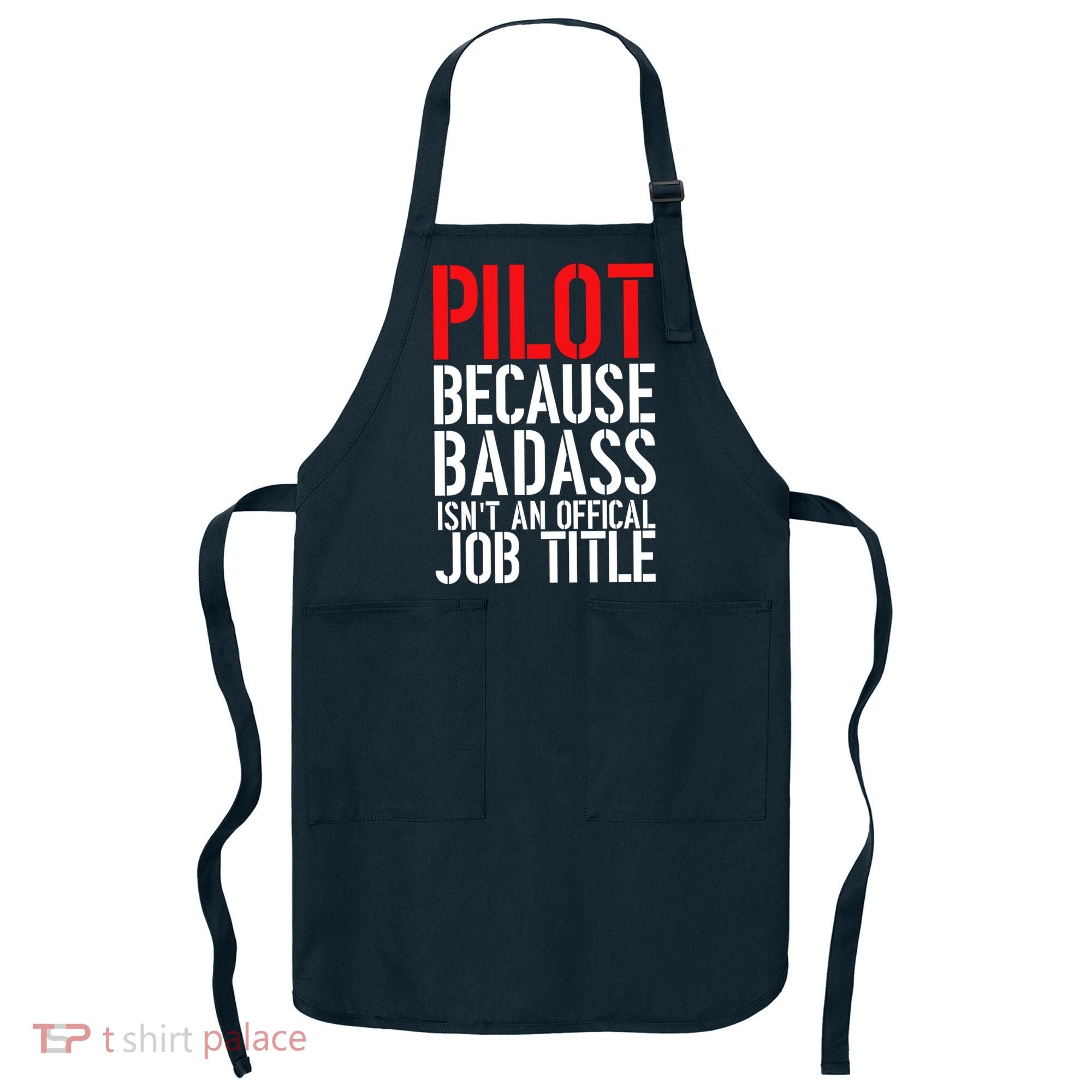 Pilot Official Job Title Apron