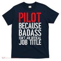 Pilot Official Job Title T-Shirt thumb 0