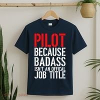 Pilot Official Job Title T-Shirt thumb 2