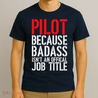 Pilot Official Job Title T-Shirt thumb 3