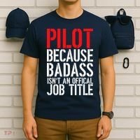 Pilot Official Job Title T-Shirt thumb 6