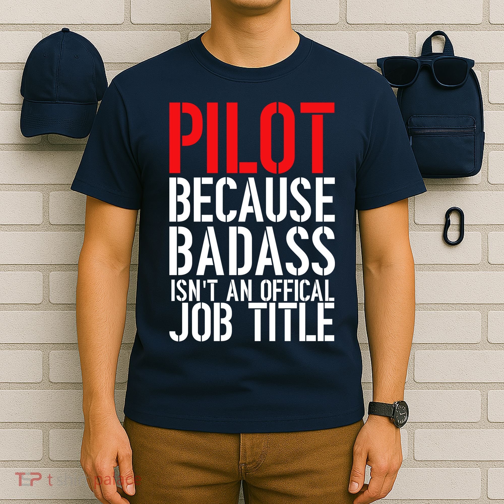 Pilot Official Job Title T-Shirt