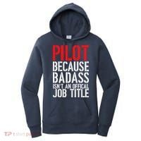 Pilot Official Job Title Women's Hoodie thumb 0