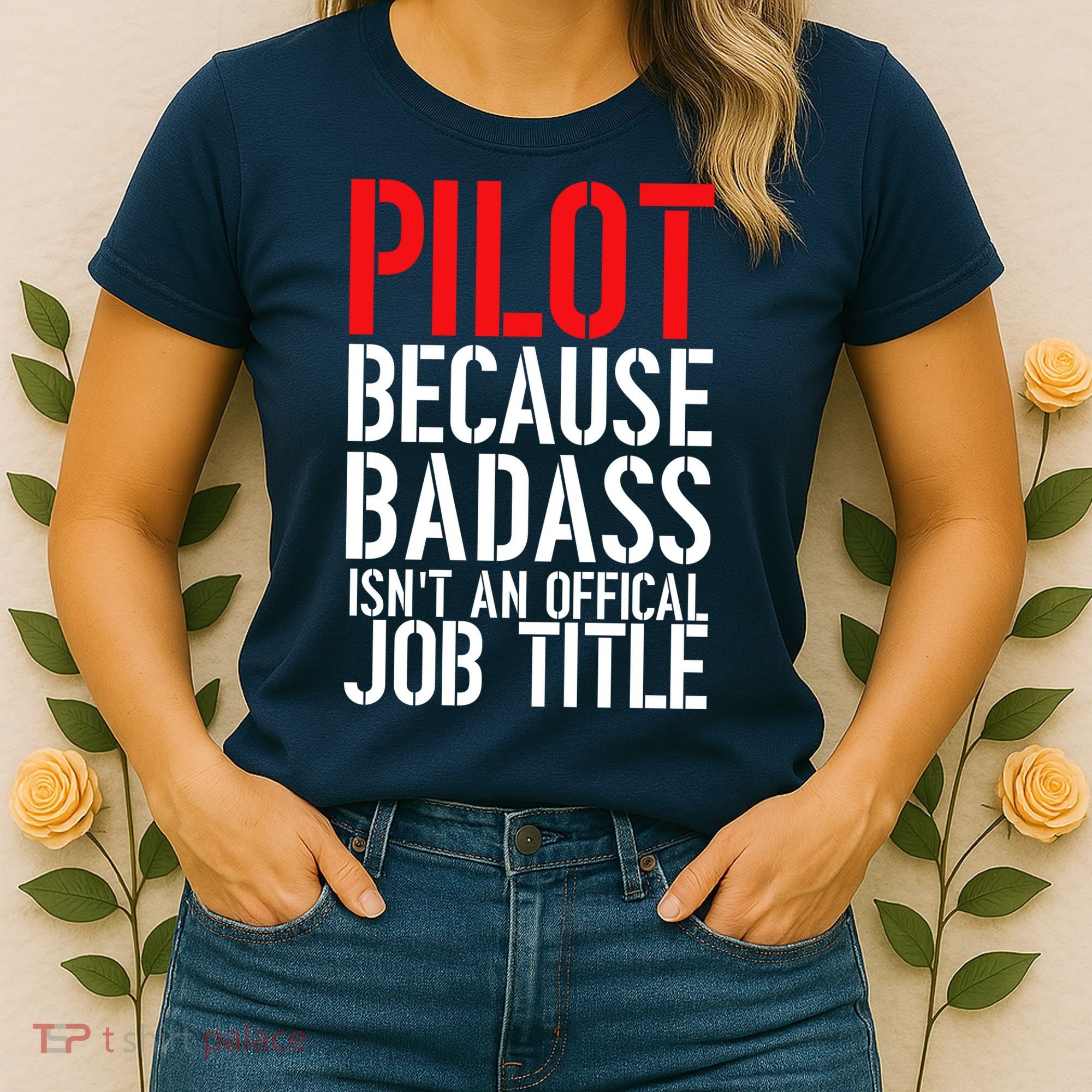Pilot Official Job Title Women's T-Shirt