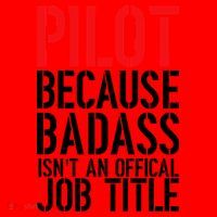 Pilot Official Job Title Santa Hat thumb 1