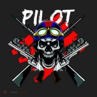 Pilot Skull Women's Sweatshirt thumb 2