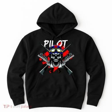 Pilot Skull Hoodie