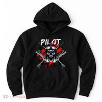Pilot Skull Hoodie thumb 0