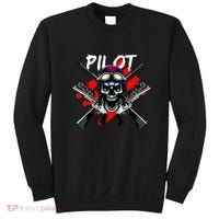 Pilot Skull Sweatshirt thumb 0