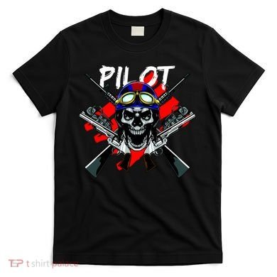 Pilot Skull T-Shirt