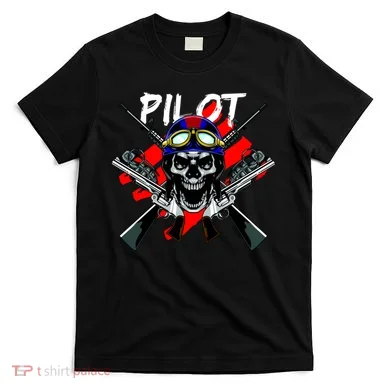 Pilot Skull T-Shirt