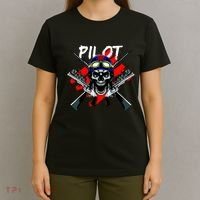 Pilot Skull T-Shirt thumb 4