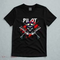Pilot Skull T-Shirt thumb 5