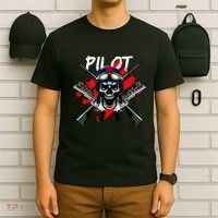 Pilot Skull T-Shirt thumb 6