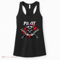 Pilot Skull Women's Tank Top thumb 0