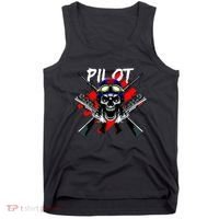 Pilot Skull Tank Top thumb 0