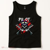 Pilot Skull Tank Top thumb 2