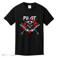 Pilot Skull Kids T-Shirt thumb 0