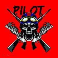 Pilot Skull Santa Hat thumb 1
