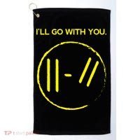 Pilots I'll Go With You Golf Towel thumb 0