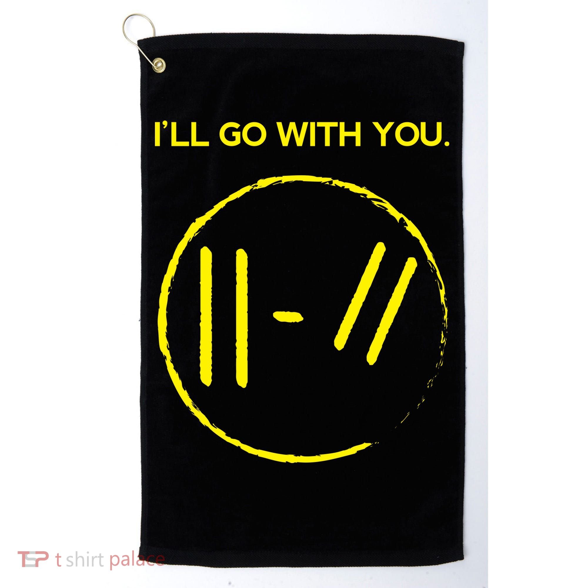 Pilots I'll Go With You Golf Towel