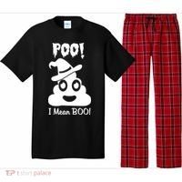 Poo I Mean Boo Halloween Quote Pajama Set thumb 0