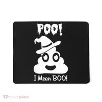 Poo I Mean Boo Halloween Quote Mousepad thumb 0
