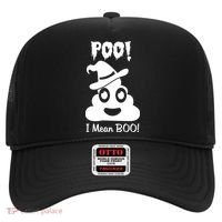 Poo I Mean Boo Halloween Quote Hat thumb 0