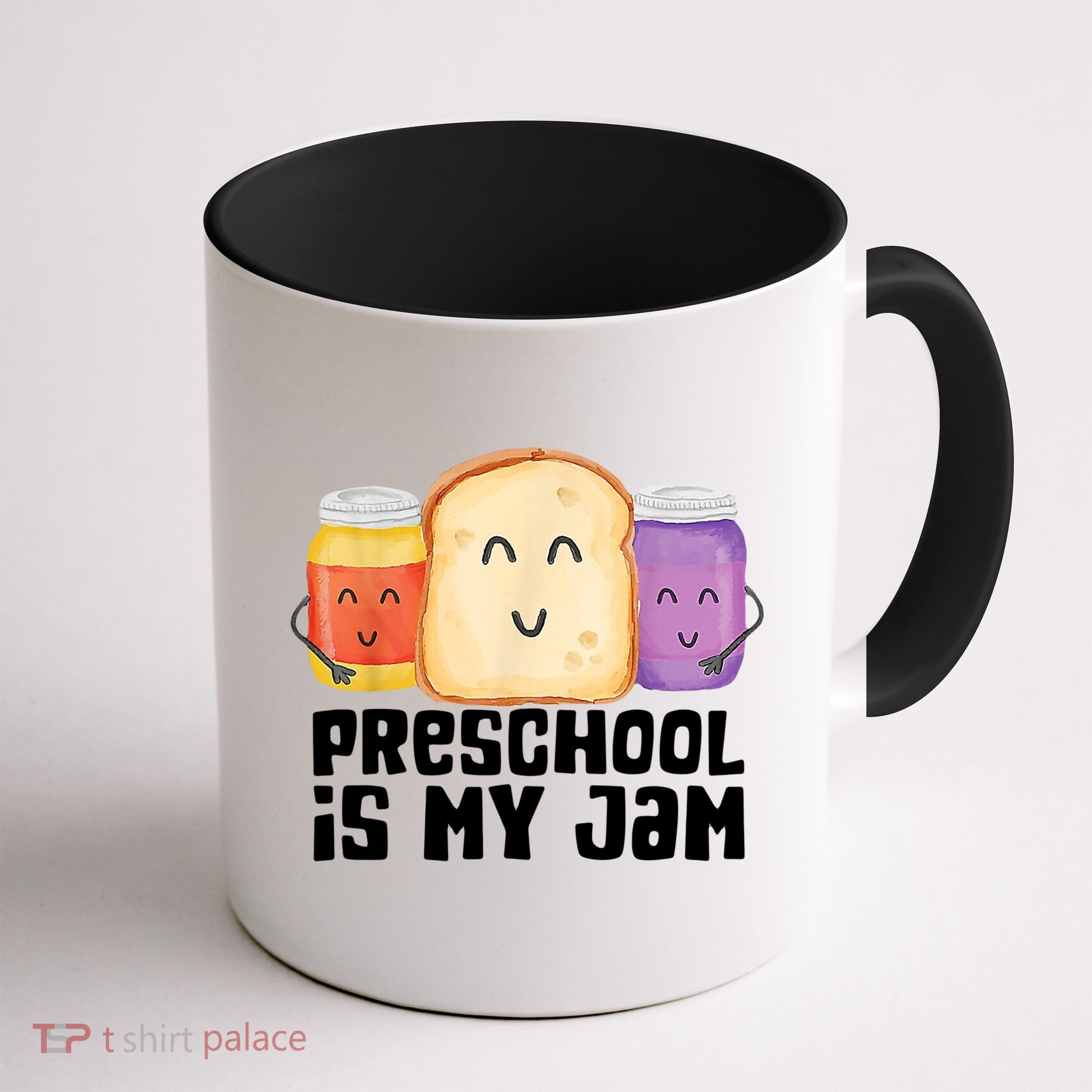 Preschool Is My Jam Back To School Funny Coffee Mug