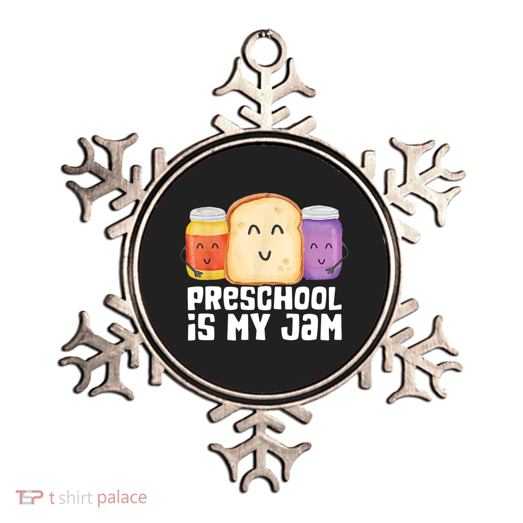 Preschool Is My Jam Back To School Funny Ornament