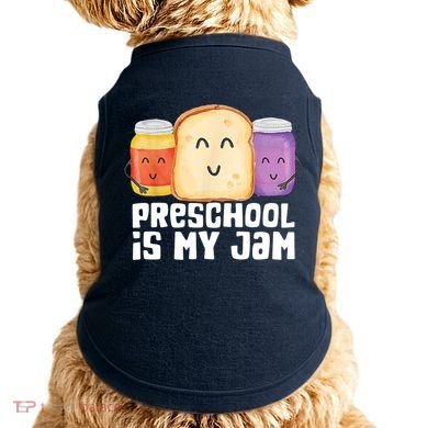 Preschool Is My Jam Back To School Funny Doggie Tank