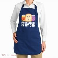 Preschool Is My Jam Back To School Funny Apron thumb 2